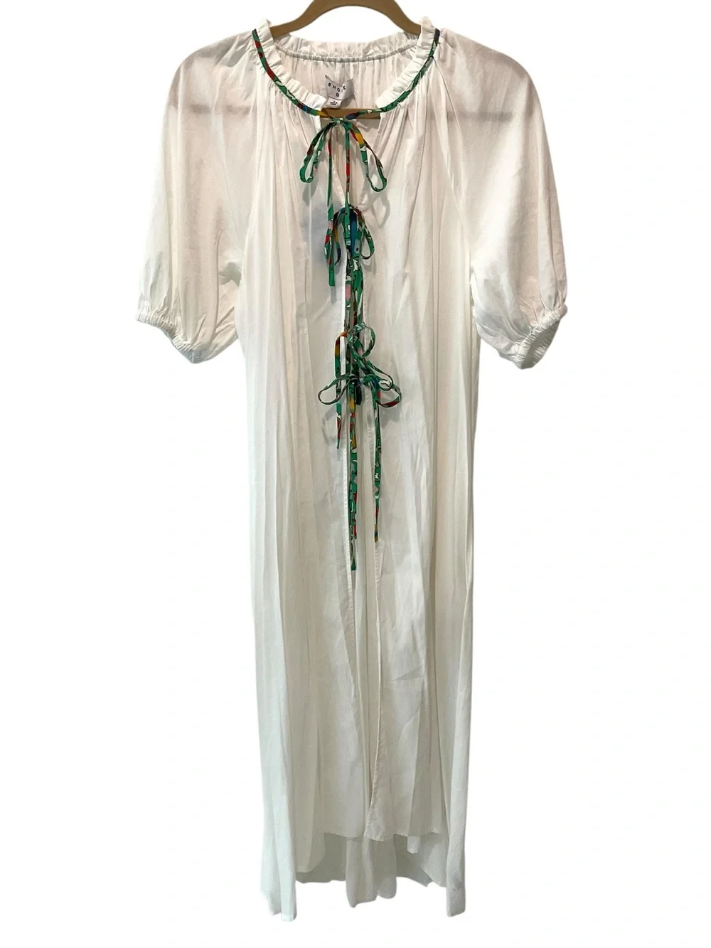 RHODE Target Maxi Dress Cover Up White Small Boho NWT